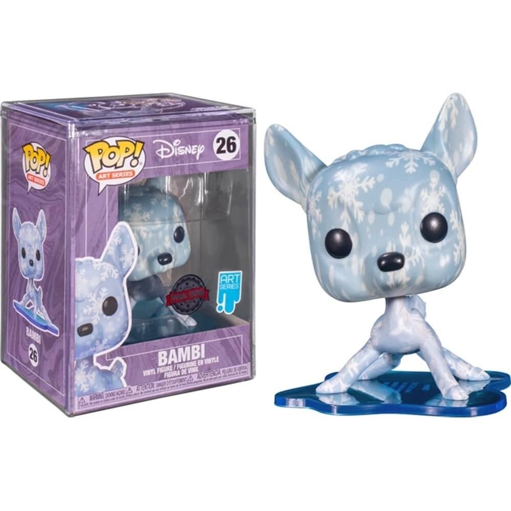 Funko Pop! Disney -‎ Bambi Art Series #26 - Amazon Exclusive w/Hard Stack Case